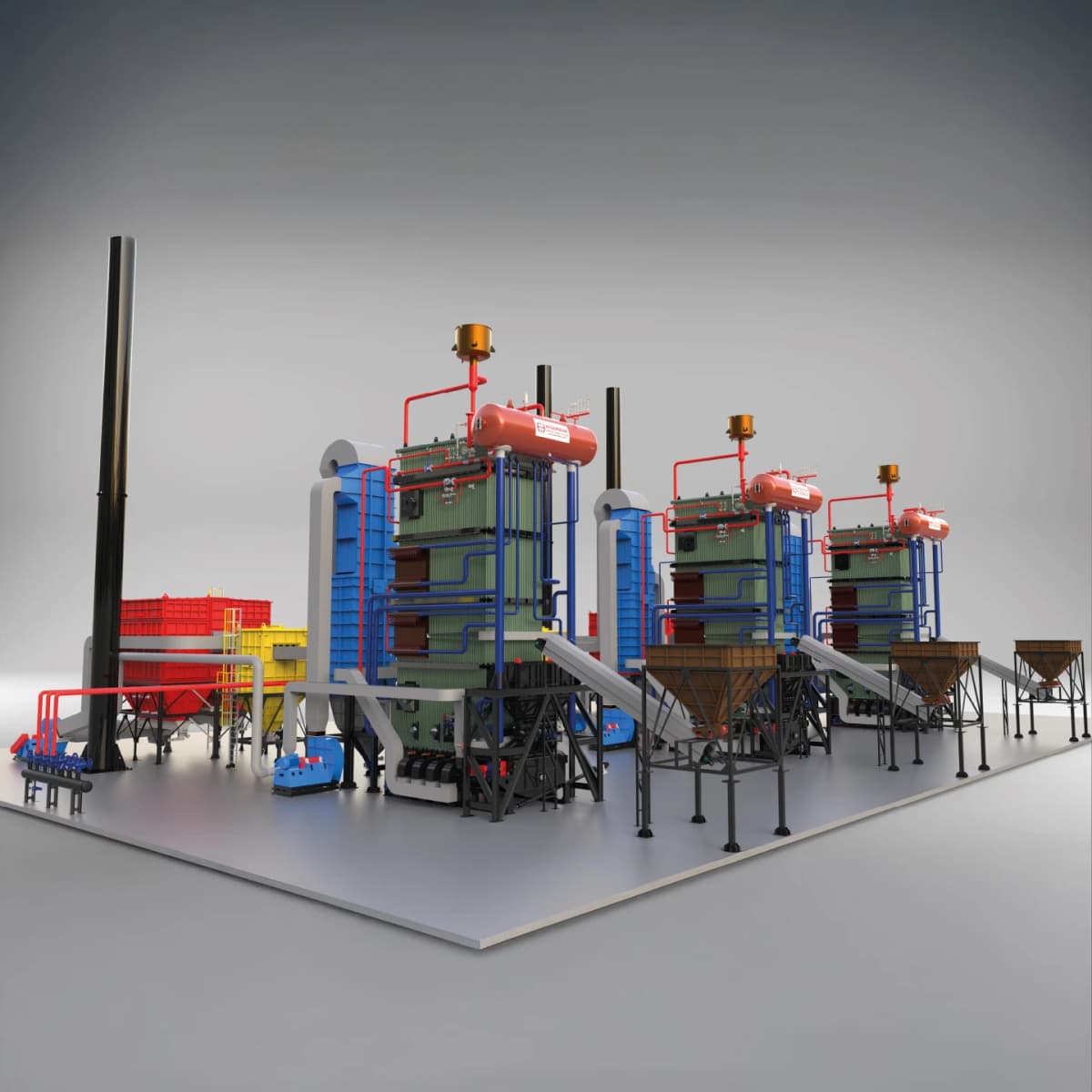 Biyokütle ve Biomass Yakıtlı Buhar Kazanları